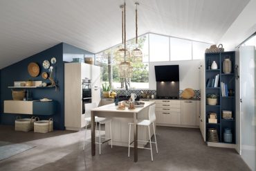 Schmidt Major Blue Kitchen