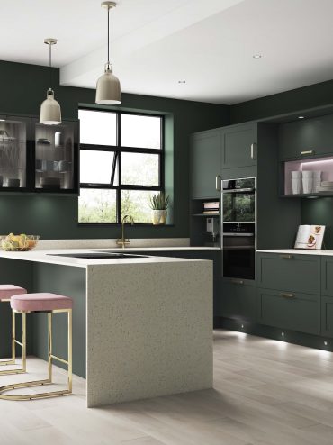 Kitchen Trends Wickes Chester Forest Green