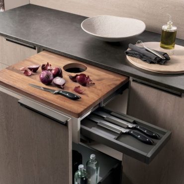 Atim from Scavolini helps create a versatile kitchen