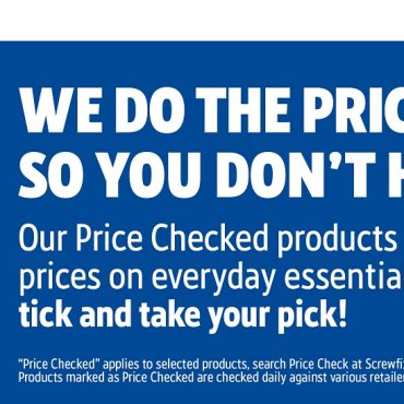 price checked screwfix