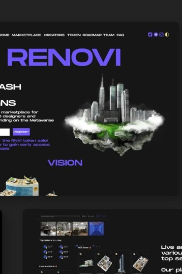 Renovi NFT marketplace