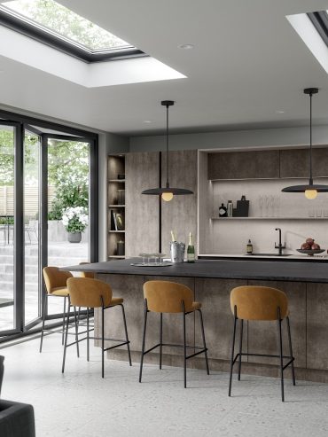 Mereway Kitchens handle less anthracite