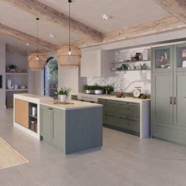 Kitchens Review Keller New Country Kitchen rustic style