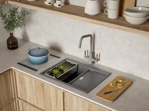 Abode has launched Pronteau Scandi-X instant hot water taps, the UK’s first Scandinavian-style instant hot water tap