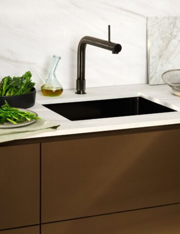 Kitchens Review Quooker - Front in gunmetal,