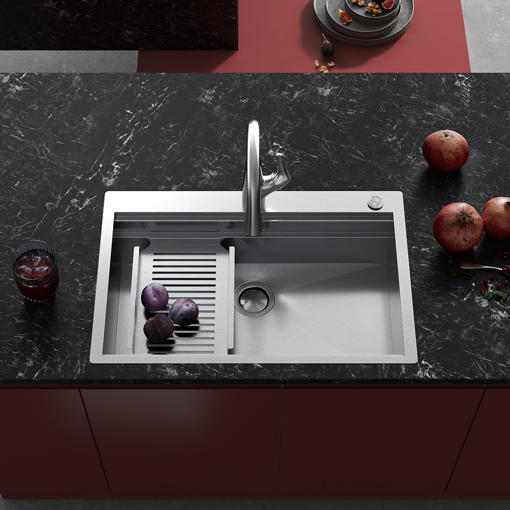 Workstation sinks are having a moment, and it’s no surprise why. With the need to make kitchen spaces more efficient, especially in busy family homes, these multitasking marvels designed to help you maximise your space.