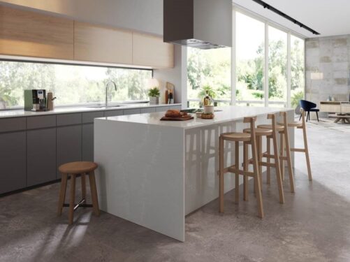 Kitchens-Review-Caesarstone-Alpine-Mist-Surface